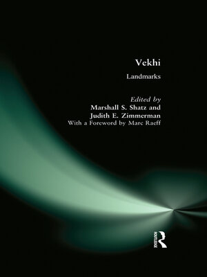 cover image of Vekhi